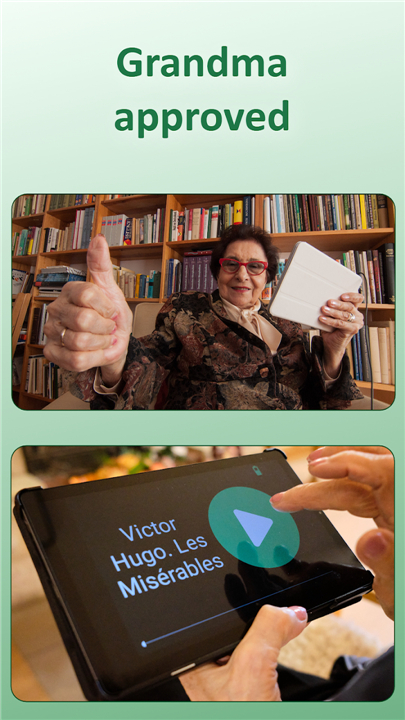 Homer Audio Player for Seniors screenshot6