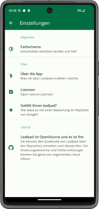 leafpad screenshot1