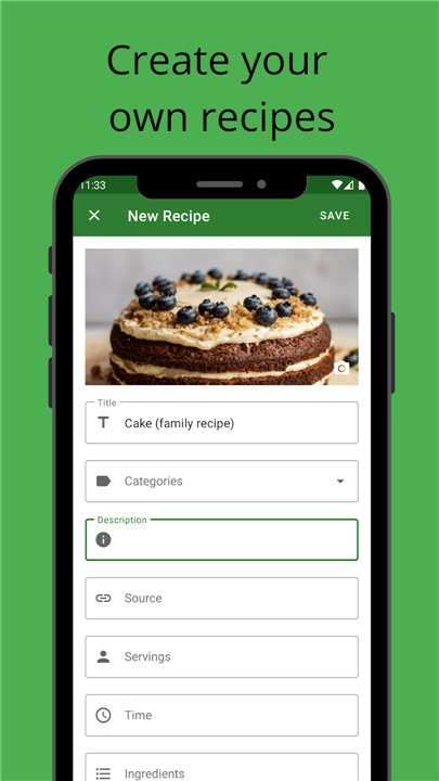 Broccoli: The Green Recipe App screenshot2