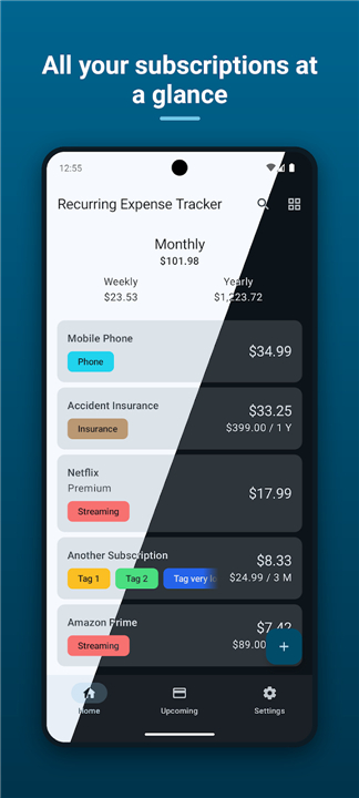 Recurring Expense Tracker screenshot1