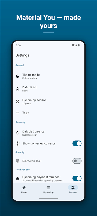 Recurring Expense Tracker screenshot5