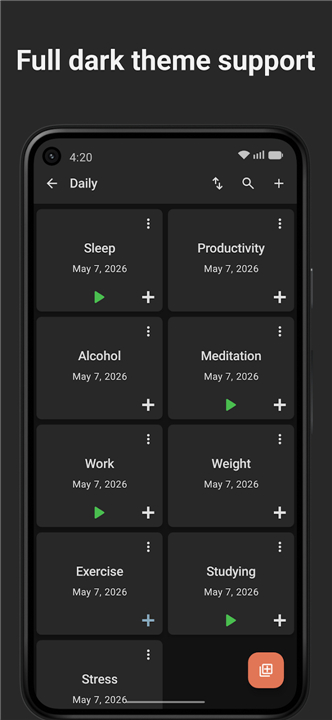 Track & Graph: Habit Tracker screenshot4