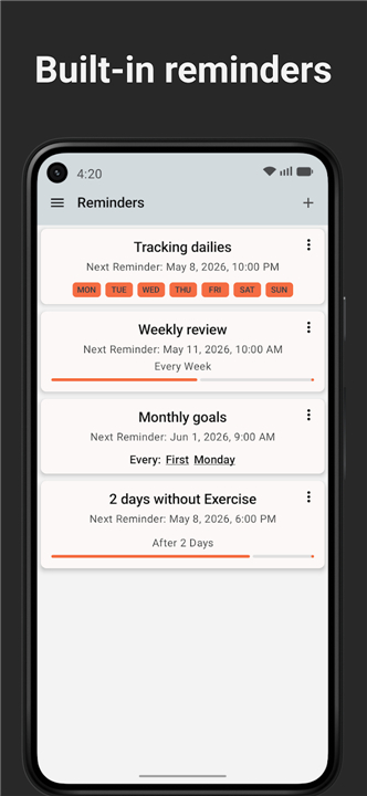 Track & Graph: Habit Tracker screenshot7
