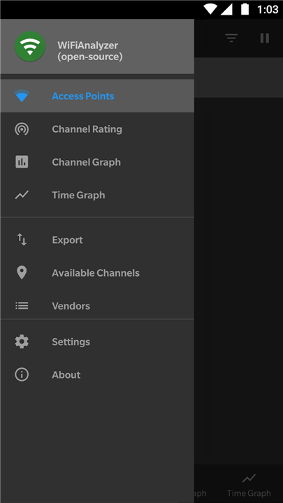 WiFi Analyzer (open-source) screenshot1