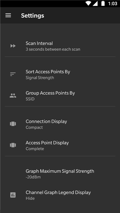 WiFi Analyzer (open-source) screenshot6