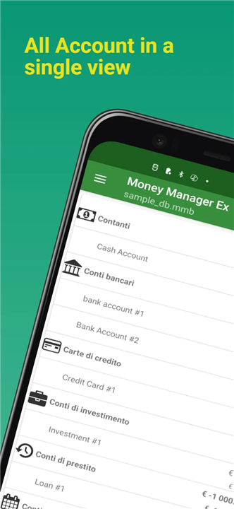 Android Money Manager Ex screenshot1