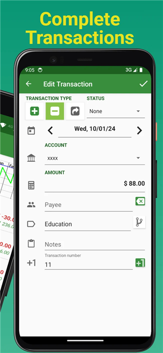Android Money Manager Ex screenshot4