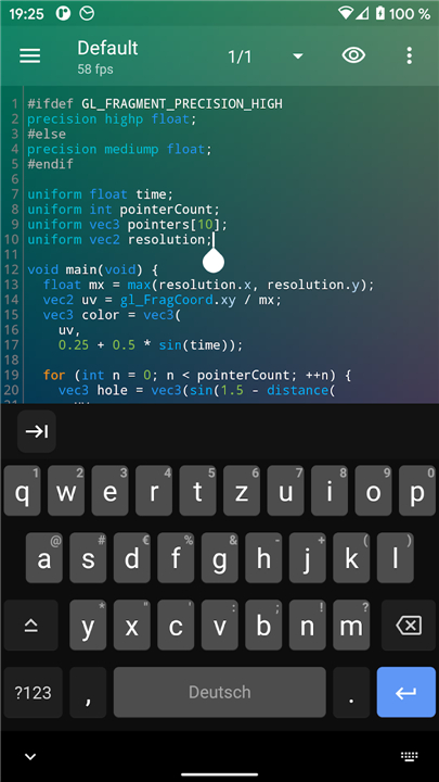 Shader Editor screenshot2
