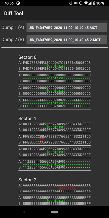 MIFARE Classic Tool screenshot7
