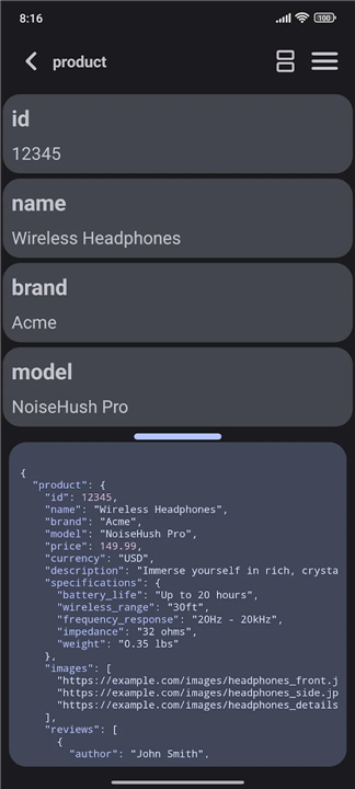 Json List screenshot3