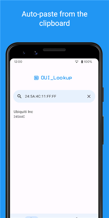 OUI Lookup and Database screenshot2