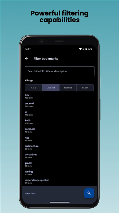 Pinkt for Bookmarking screenshot4