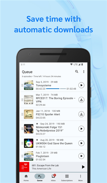 AntennaPod - Podcast Player screenshot5