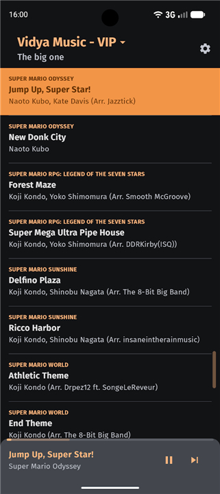 Vidya Music: Aersia VIP Player screenshot4
