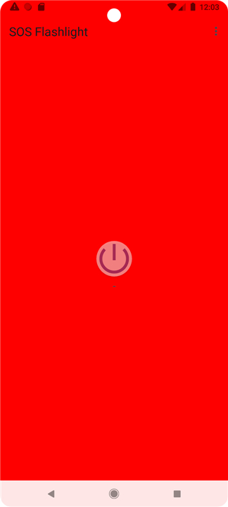 SOS Flashlight Morse Code Tool screenshot1
