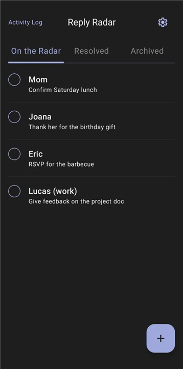 Reply Radar screenshot1