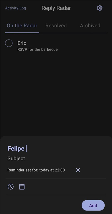 Reply Radar screenshot4