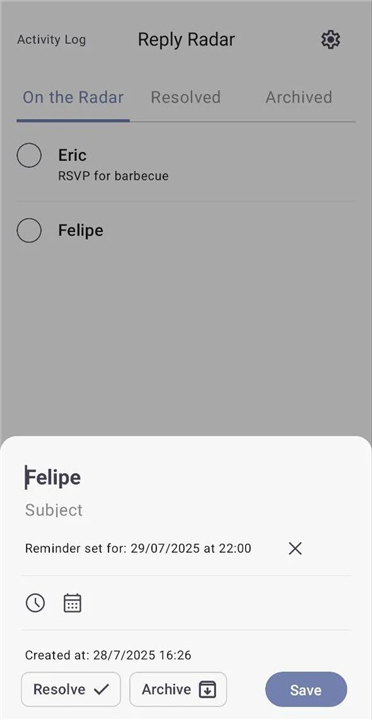 Reply Radar screenshot8