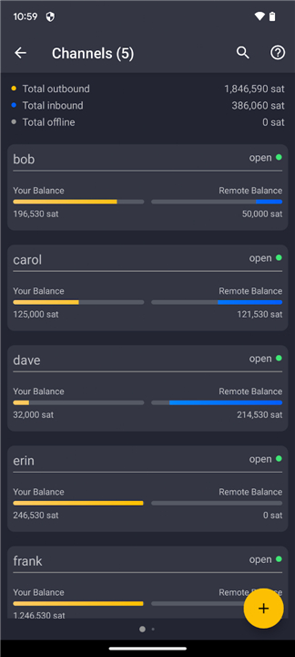 BitBanana: Bitcoin & Lightning screenshot4
