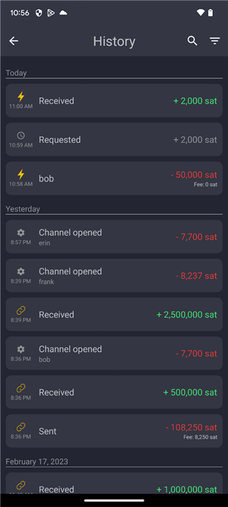 BitBanana: Bitcoin & Lightning screenshot5