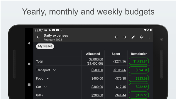 My Expenses screenshot5