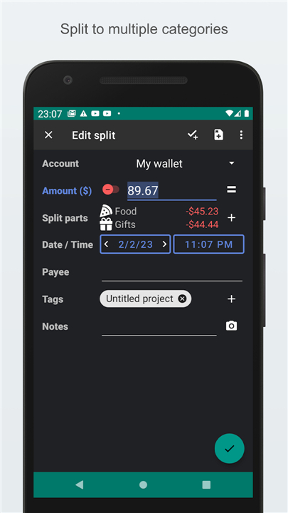 My Expenses screenshot6