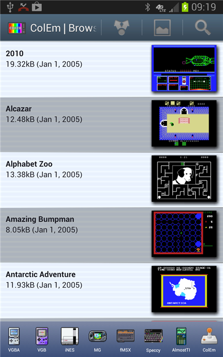 ColEm - ColecoVision Emulator screenshot3