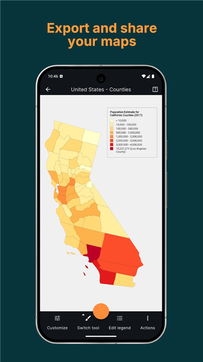 MapChart screenshot8