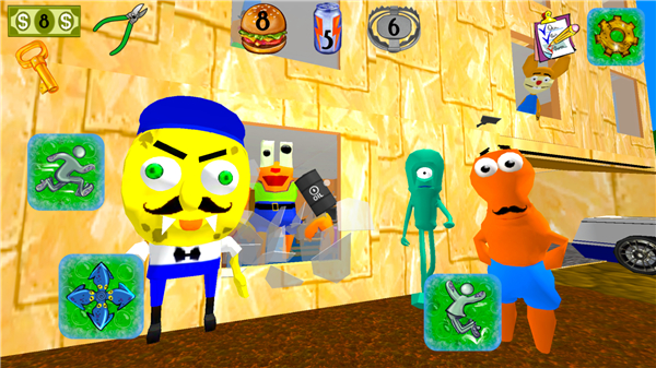 Sponge Neighbor Escape 3D screenshot7