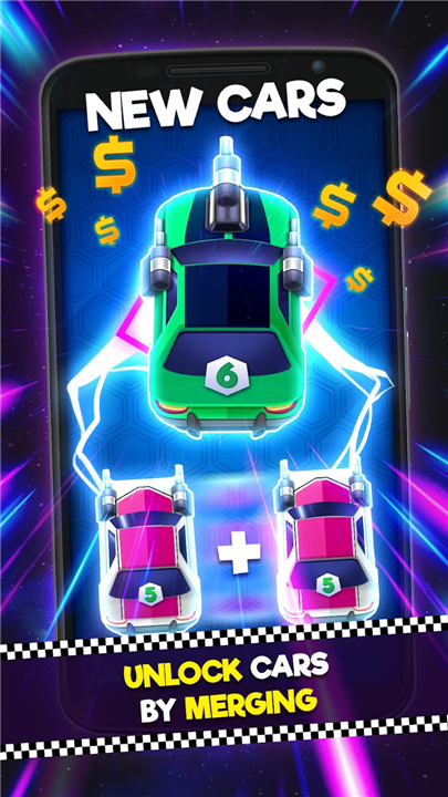 Cars: Merge and Defend screenshot3
