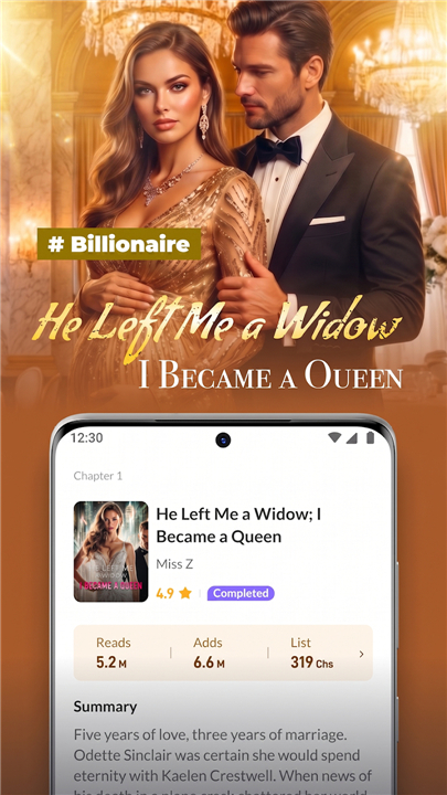 Readict -One Click Away Novels screenshot4