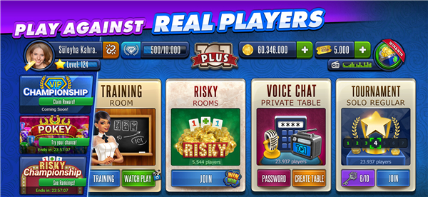 101 Okey Plus Rummy Board Game screenshot1
