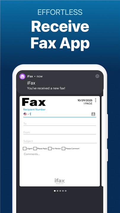 iFax - Send & receive fax app screenshot4