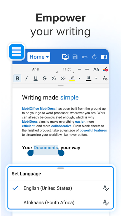 MobiOffice: Word, Sheets, PDF screenshot3