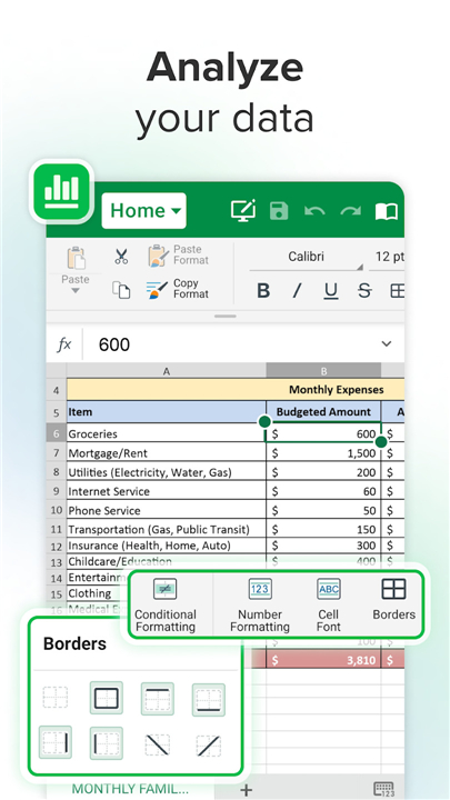MobiOffice: Word, Sheets, PDF screenshot4