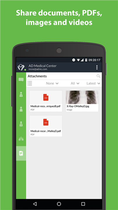 Alterdesk messenger screenshot4