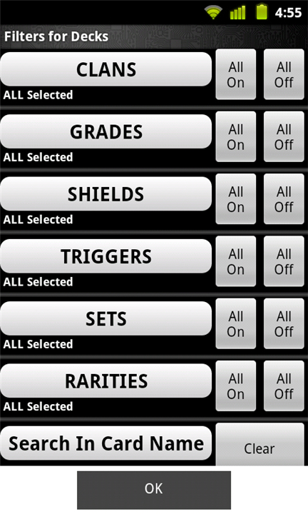 Cardfight Vanguard Database screenshot5