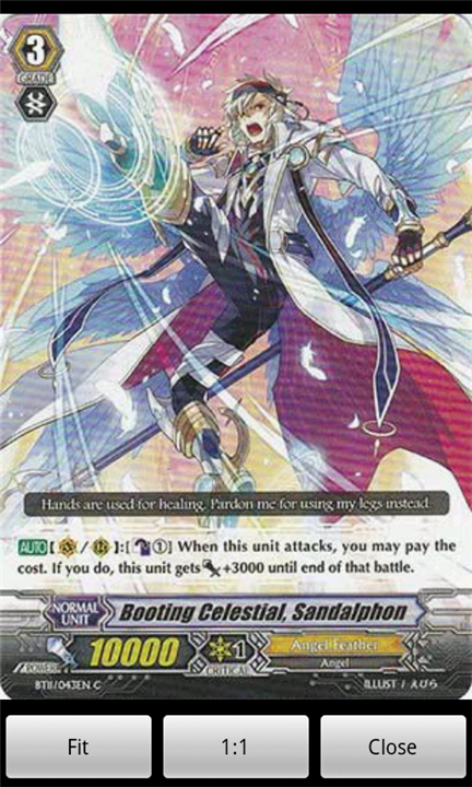 Cardfight Vanguard Database screenshot4