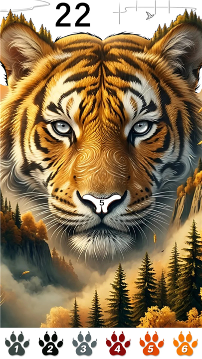 Magical Animal Coloring Book screenshot1