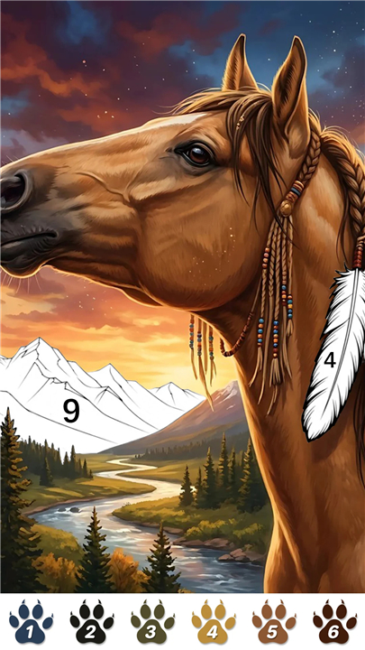 Magical Animal Coloring Book screenshot2