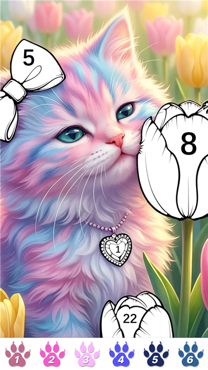 Magical Animal Coloring Book screenshot4