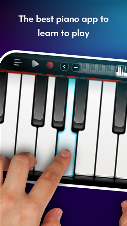 Real Piano electronic keyboard screenshot1