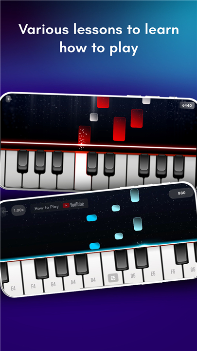 Real Piano electronic keyboard screenshot3