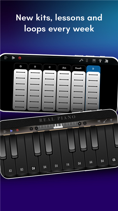 Real Piano electronic keyboard screenshot6