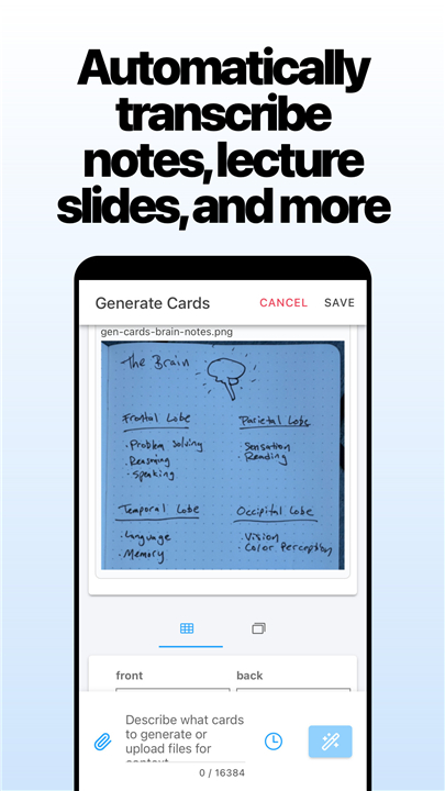 AlgoApp - Flashcards screenshot1