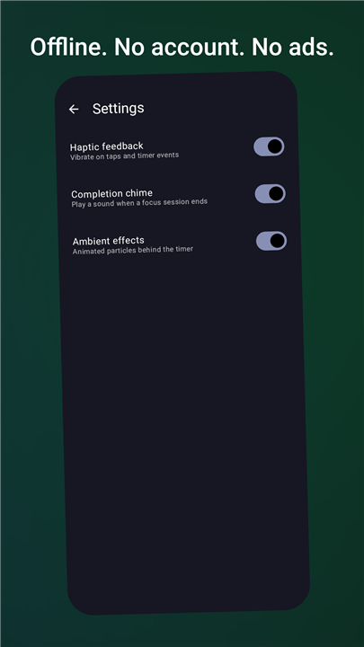 Ambio: Focus Timer & Sounds screenshot5