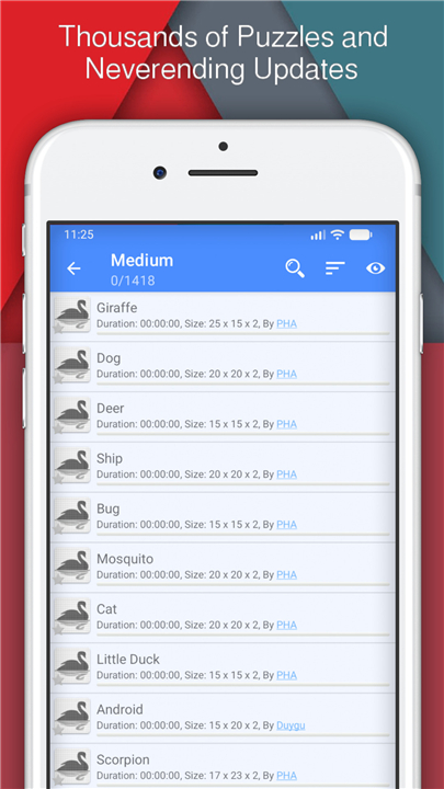 GridSwan (Nonogram Puzzles) screenshot4