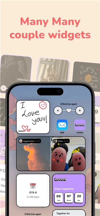 Lovora: Couple Games & Widgets screenshot4