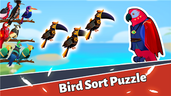 Bird Puzzle - Color Game screenshot1