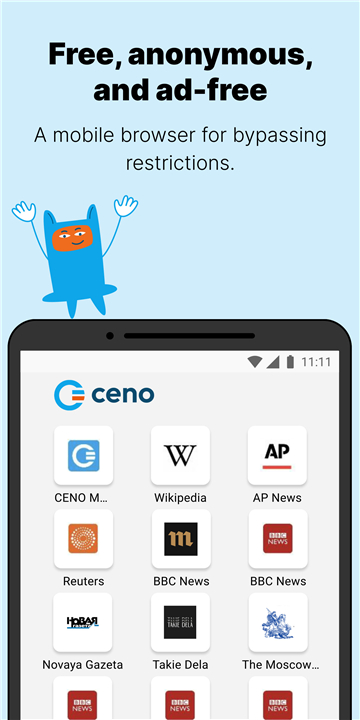 Ceno Browser: Share the Web screenshot5